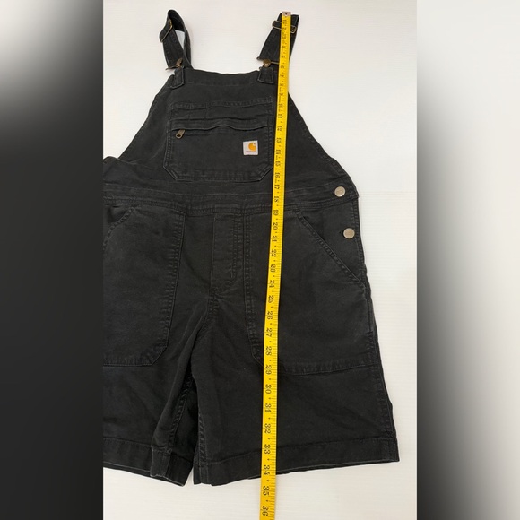 Carhartt Ashland Relaxed Fit Rugged Flex Canvas Shortalls - M - Picture 10 of 12
